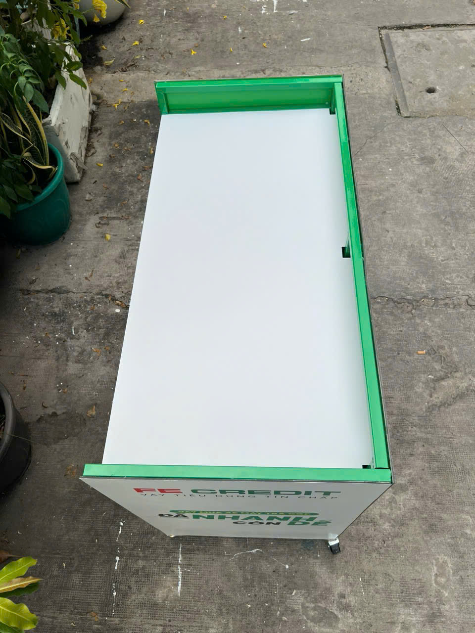 Booth sampling, quầy ăn thử làm theo yêu cầu